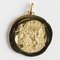 18 Karat Yellow Gold Pendant Medal, Image 9