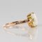0.75 Carat Solitaire Opal Rose Gold Ring, 1900s 16