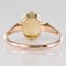 0.75 Carat Solitaire Opal Rose Gold Ring, 1900s, Image 17