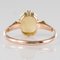 0.75 Carat Solitaire Opal Rose Gold Ring, 1900s, Immagine 17