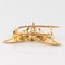 20th Century 18 Karat Yellow Gold and Green Gold Butterfly Brooch, Image 11