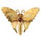 20th Century 18 Karat Yellow Gold and Green Gold Butterfly Brooch 1