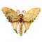 20th Century 18 Karat Yellow Gold and Green Gold Butterfly Brooch, Image 1