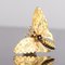 20th Century 18 Karat Yellow Gold and Green Gold Butterfly Brooch 6