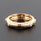 Diamant-Satin-Goldbandring 12