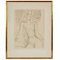 Naked Woman Waist Drawing by Marcel Gromaire, 1956, Imagen 1