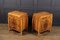 Vintage French Art Deco Walnut Bedside Cabinets, Set of 2 7