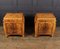 Vintage French Art Deco Walnut Bedside Cabinets, Set of 2 13