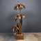 French Palm Tree Floor Lamp by Maison Jansen, Circa 1970, Image 17