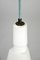 Vintage Lamp with 3 Glass Pendants, 1960s, Image 5