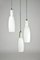 Vintage Lamp with 3 Glass Pendants, 1960s, Image 2