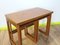 Mid-Century Teak Triform Nesting Table Set from McIntosh 15