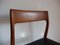 Danish Teak Chairs by Niels Otto Møller for J.L. Moller, 1960s, Set of 2, Image 3