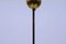 Italian Brass & Glass 12-Arm Sputnik Ceiling Lamp, 1950s 13