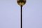 Italienische 12-Arm Sputnik Deckenlampe aus Messing & Glas, 1950er 14