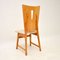 Birkenholz Esstisch & 10 Stühle, 1950er, 11er Set 12