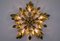 German Florentine Style Gilded Wall or Ceiling Lamp, 1960s 2