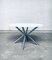Postmodern Italian Cross Frame Dining Table, 1990s 10