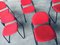 Postmodern Italian Stacking Chair Set from Talin, 1980s, Set of 5, Image 7