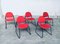 Postmodern Italian Stacking Chair Set from Talin, 1980s, Set of 5 12