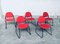 Postmodern Italian Stacking Chair Set from Talin, 1980s, Set of 5, Image 12