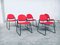 Postmodern Italian Stacking Chair Set from Talin, 1980s, Set of 5, Image 8