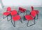 Postmodern Italian Stacking Chair Set from Talin, 1980s, Set of 5 2