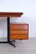 Italian Extendable Iron and Wood Desk, 1950s, Image 14