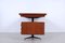 Italian Extendable Iron and Wood Desk, 1950s 4