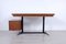 Italian Extendable Iron and Wood Desk, 1950s 5