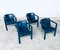Leather Cachucha Dining Chairs by Hugo De Ruiter for Leolux, 1990s, Set of 4 15