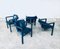 Leather Cachucha Dining Chairs by Hugo De Ruiter for Leolux, 1990s, Set of 4, Image 14