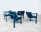 Leather Cachucha Dining Chairs by Hugo De Ruiter for Leolux, 1990s, Set of 4, Image 13