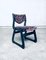 Mid-Century Modern Black Stained Wood Dining Chairs, 1970s, Set of 4 9