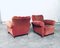 Art Deco Pink Velvet Armchairs with Shell-Shaped Feet, 1930s, Set of 2, Image 8