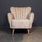 20th Century Boudoir Shell-Back Chairs, 1950s, Set of 2, Image 7