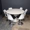 20th Century Fibreglass & Lacquer Table & Chairs, 1960s, Set of 6, Image 11