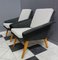 Two-Tone Gray Chairs by Miroslav Navratil for Jitona, 1960s, Set of 2 6