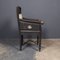 19th Century Indian Mogul Style Carved Wood Throne Chairs, 1880s, Set of 2 22