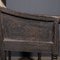 19th Century Indian Mogul Style Carved Wood Throne Chairs, 1880s, Set of 2 12