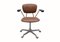Artificial Leather & Chromium Office Chair, 1960s, Image 1