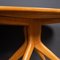 Mesa y sillas italianas Mid-Century de madera, años 50. Juego de 6, Imagen 11