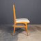 Table et Chaises Mid-Century en Bois, Italie, 1950s, Set de 6 3