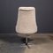 20th Century Natural Shearling Swivel Chairs, 1970s, Set of 2 4