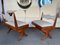 Vintage Italian Compass Wood Lounge Chairs by Le Corbusier, 1960s, Set of 2, Image 5