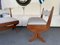 Vintage Italian Compass Wood Lounge Chairs by Le Corbusier, 1960s, Set of 2 4