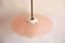 Mid-Century Italian Pink Bedda Ceiling Lamp, 1950s 5