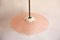 Mid-Century Italian Pink Bedda Ceiling Lamp, 1950s, Image 5