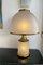 Large Italian Brass & Murano Glass Mushroom Lamp from La Murrina, 1970s 12
