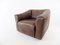 Model DS 47 Leather Chair & Ottoman from de Sede, Set of 2 9